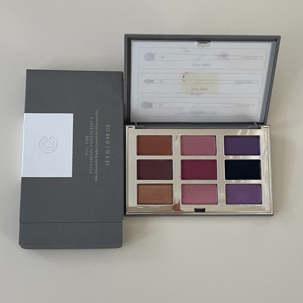 Complex Culture Beauty Full Time Eyeshadow Palette Edit 3 New